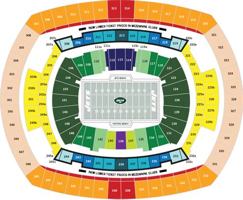 Sellers must disclose all information that is listed on their tickets. . Metlife view from seat